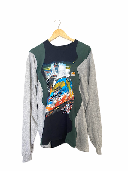 Reworked Patchwork Tops